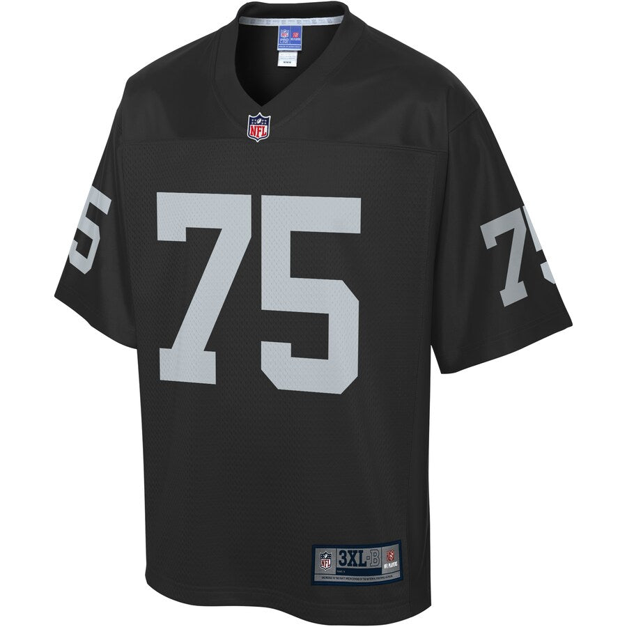 LV BP  Pro Line Black Big Tall Jersey rtj football 5780