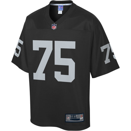 LV BP  Pro Line Black Big Tall Jersey rtj football 5780