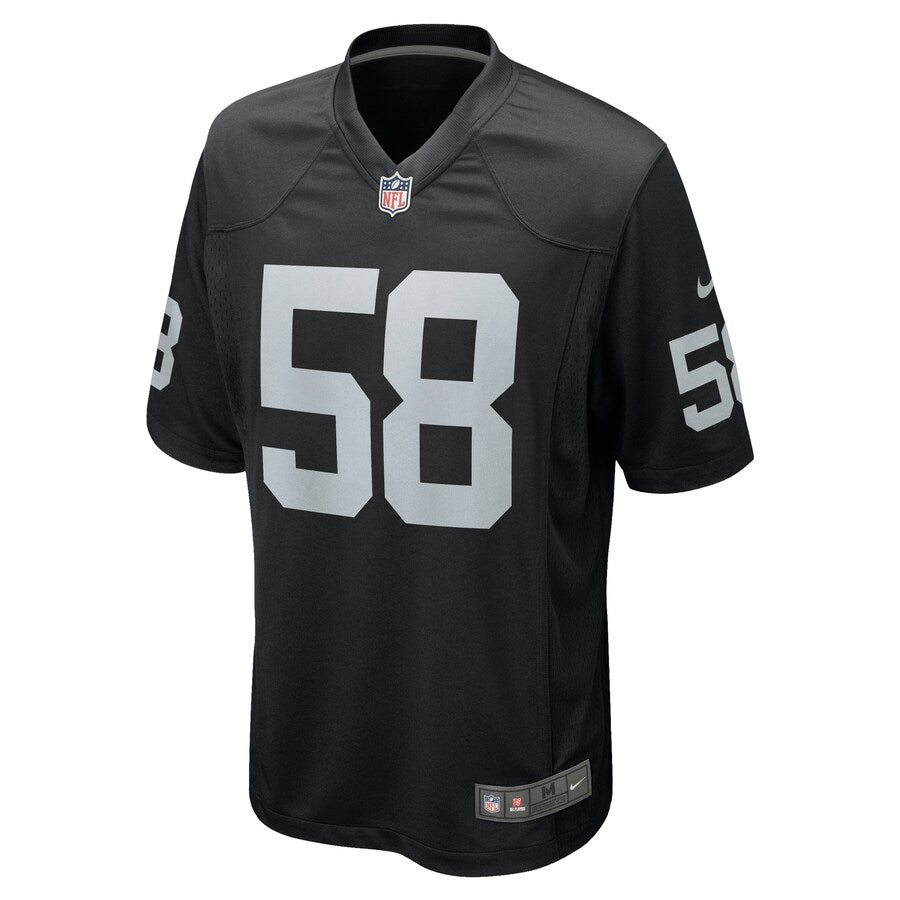 LV KW Black Game Jersey rtj football 5712