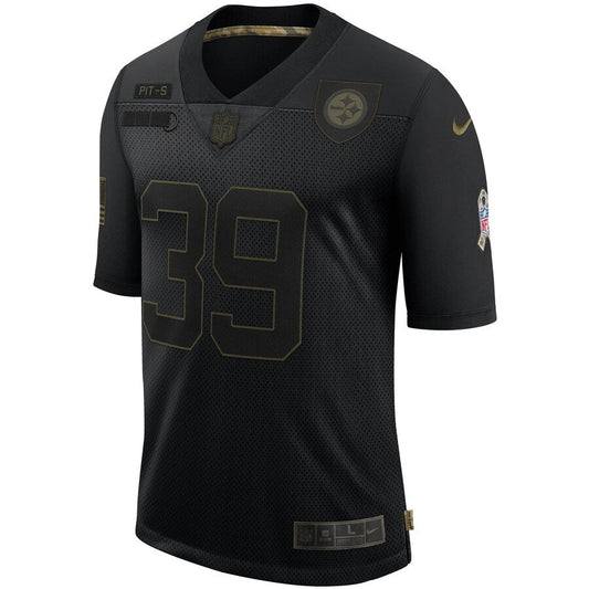 Pittsburgh Steelers Minkah Fitzpatrick Salute To Service NFL jersey front view