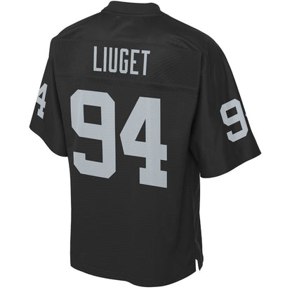 Las Vegas Raiders Corey Liuget Big Tall NFL jersey front view