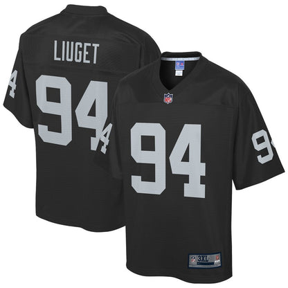 Las Vegas Raiders Corey Liuget Big Tall NFL jersey front view