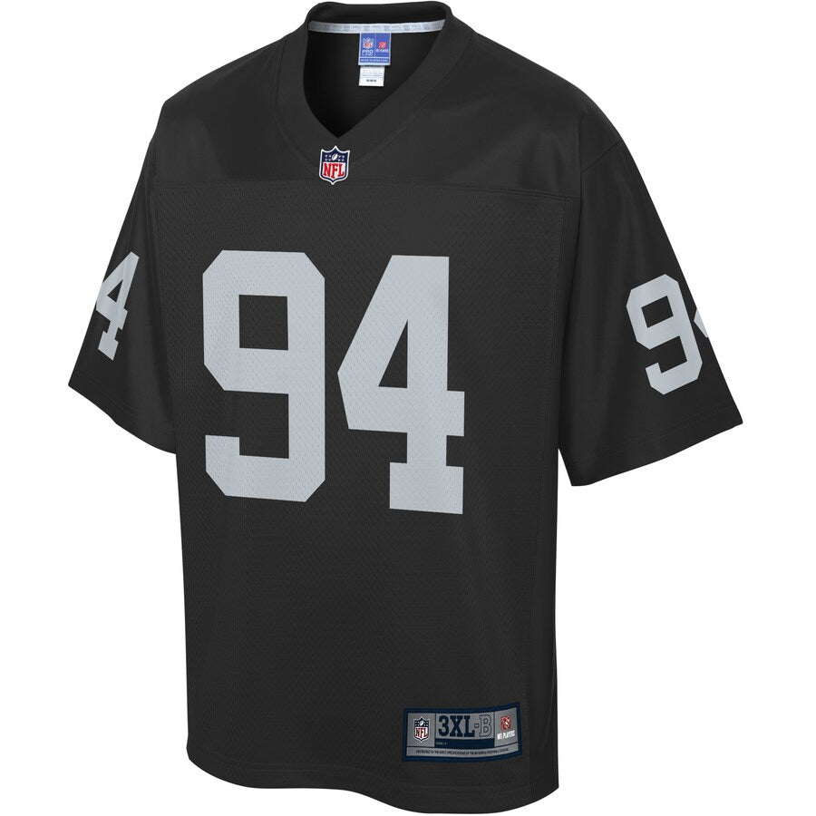 Las Vegas Raiders Corey Liuget Big Tall NFL jersey front view