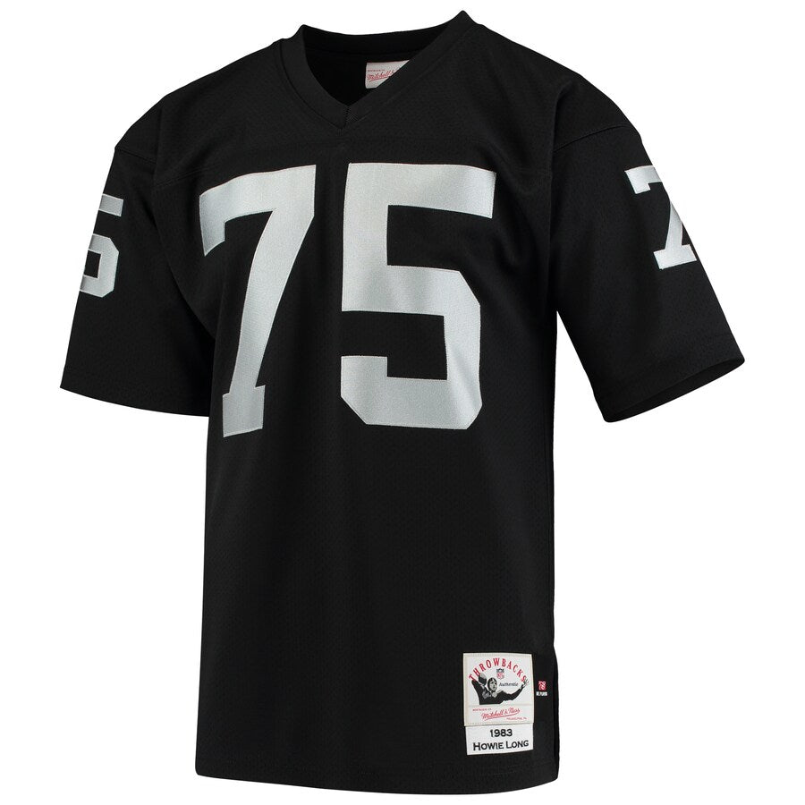 Las Vegas Raiders Howie Long NFL jersey front view