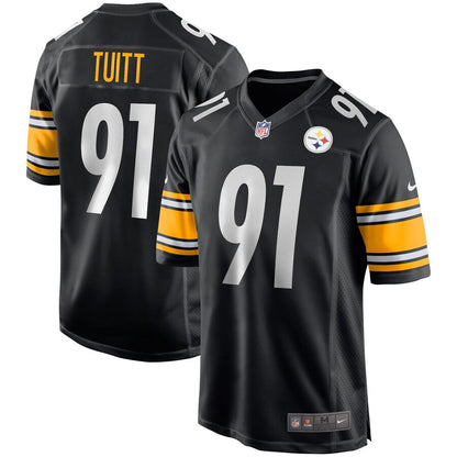 PIT ST Black Game Jersey rtj football 5893