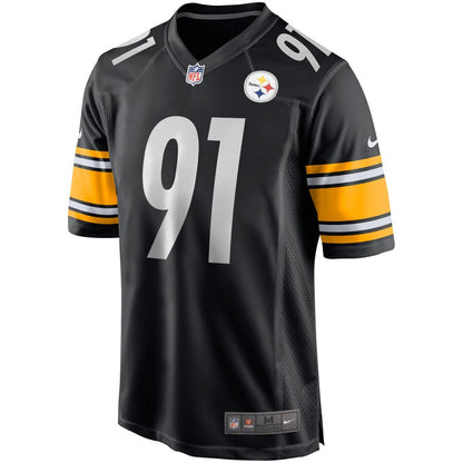 PIT ST Black Game Jersey rtj football 5893