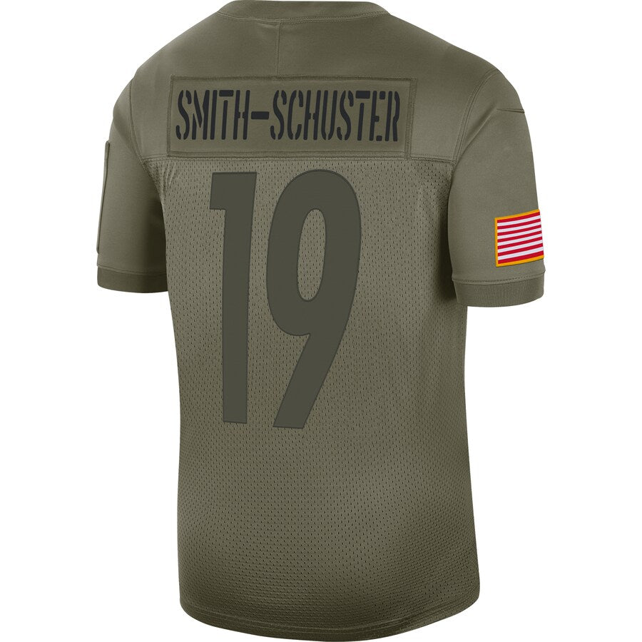Pittsburgh Steelers Juju Smith Schuster Salute To NFL jersey front view