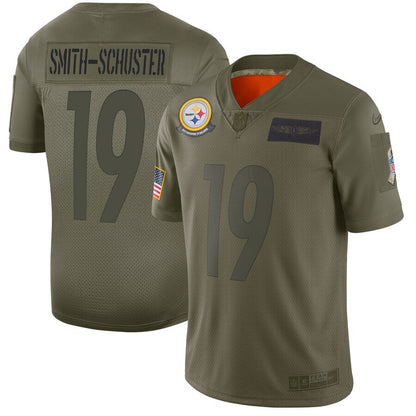 Pittsburgh Steelers Juju Smith Schuster Salute To NFL jersey front view