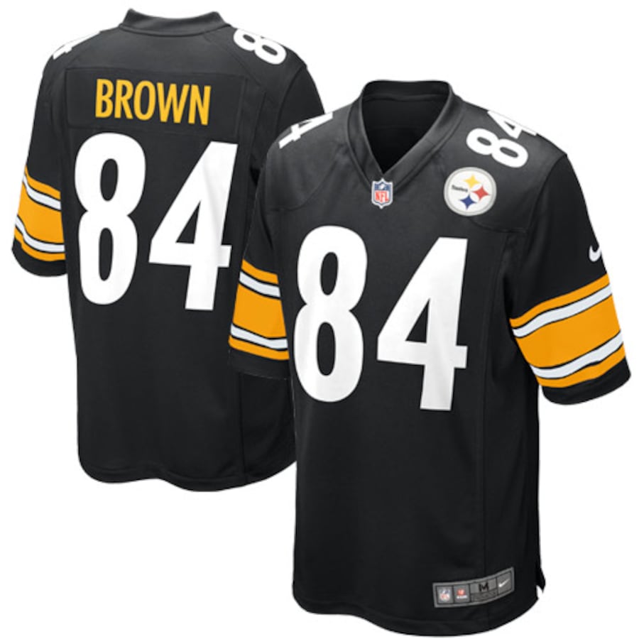 Pittsburgh Steelers S Antonio NFL jersey front view