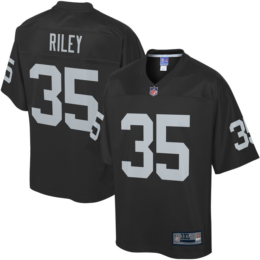 Las Vegas Raiders Curtis Riley Big Tall NFL jersey front view