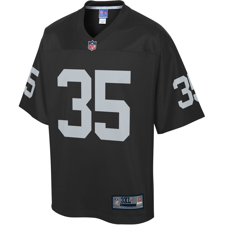 Las Vegas Raiders Curtis Riley Big Tall NFL jersey front view