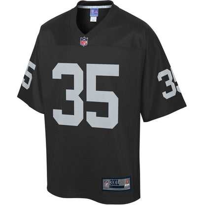 Las Vegas Raiders Curtis Riley Big Tall NFL jersey front view