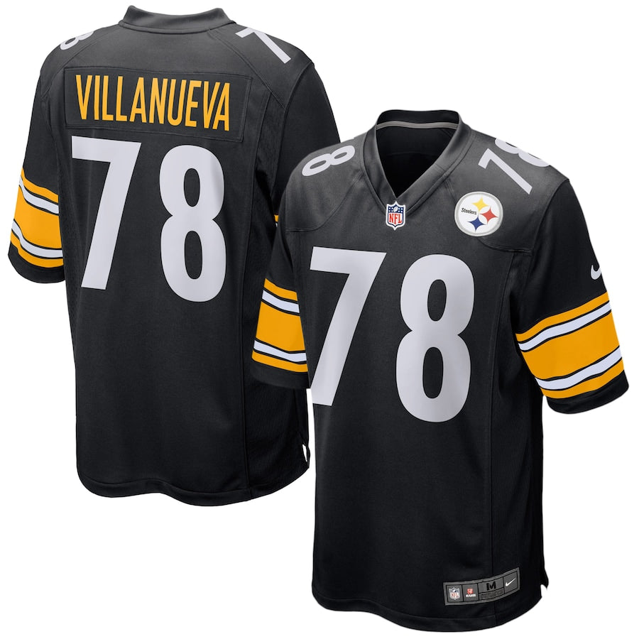 Pittsburgh Steelers Alejandro Villanueva NFL jersey front view