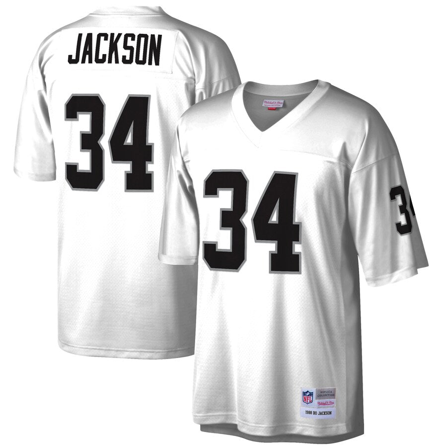 Las Vegas Raiders Bo Jackson Legacy NFL jersey front view