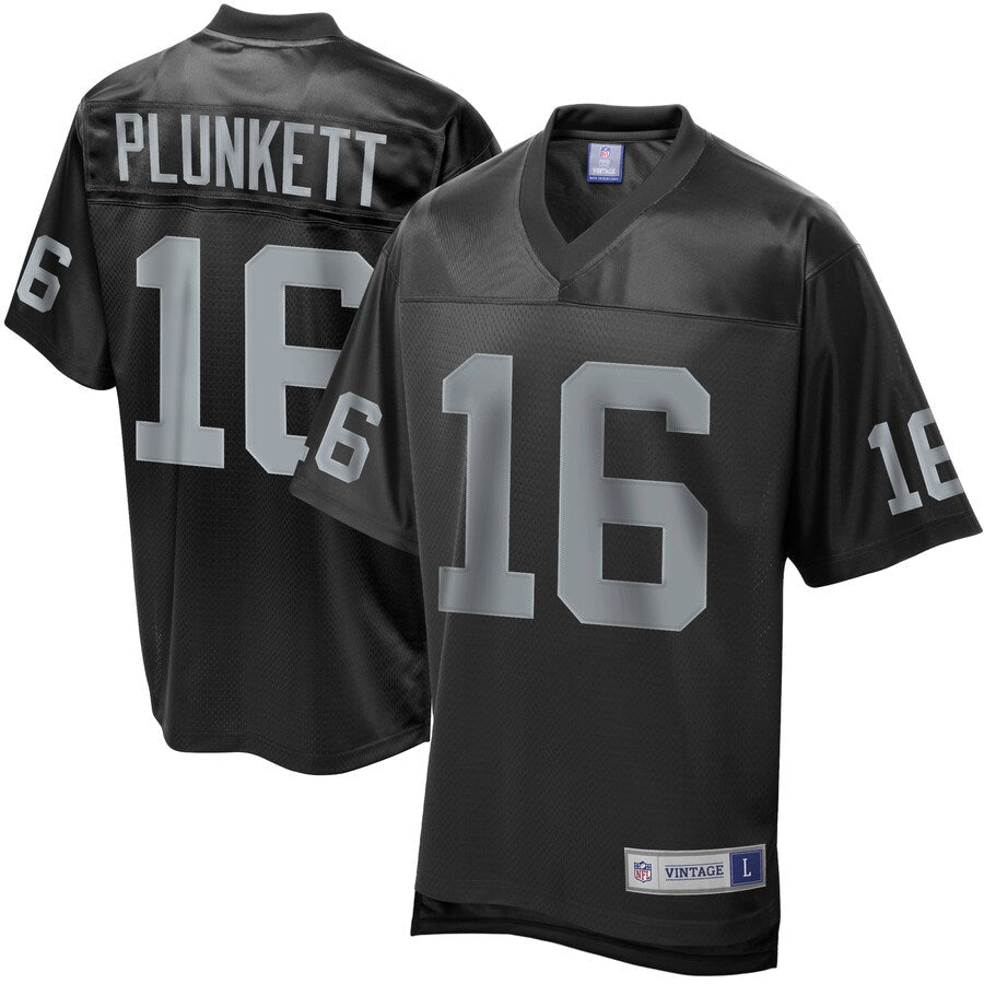 Las Vegas Raiders Jim Plunkett NFL jersey front view