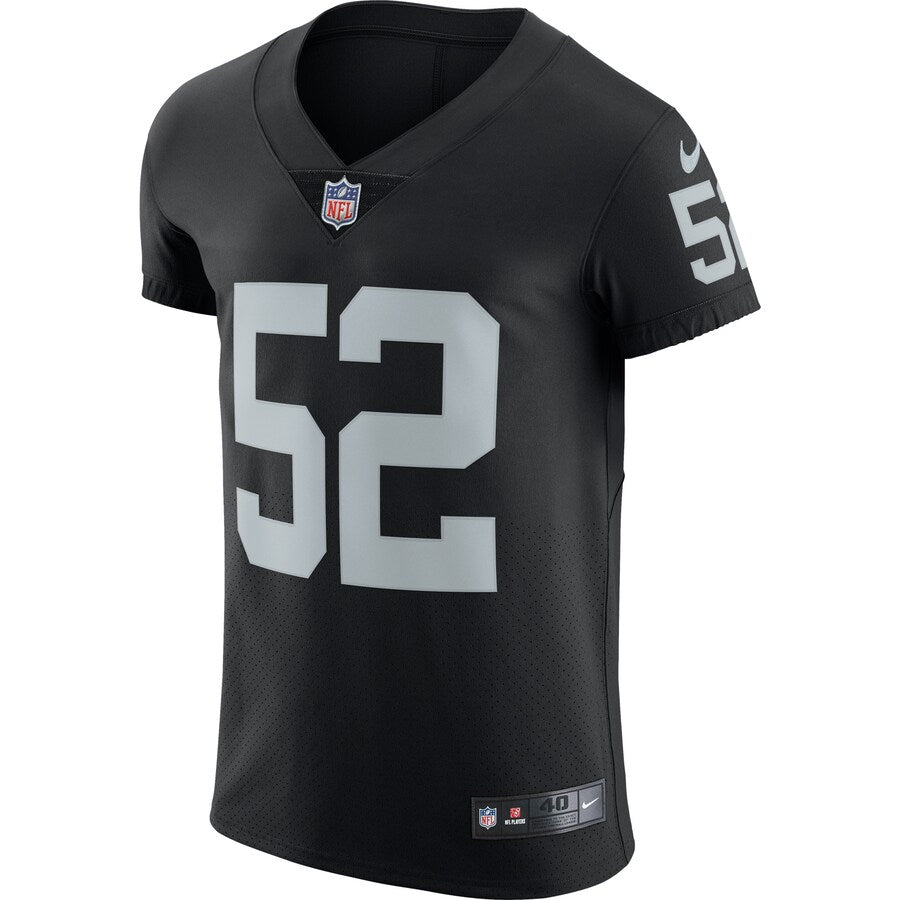 Las Vegas Raiders Khalil Mack NFL jersey front view