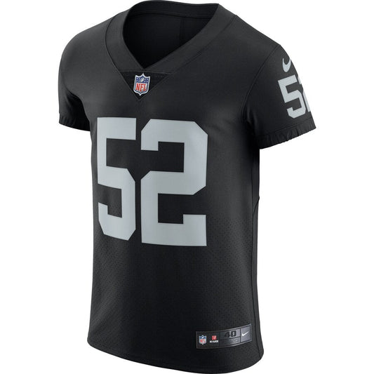 Las Vegas Raiders Khalil Mack NFL jersey front view
