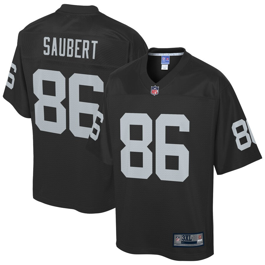 Las Vegas Raiders Eric Saubert Big Tall NFL jersey front view