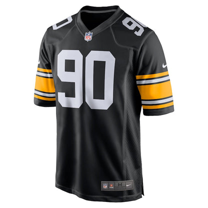 PIT TW Black Alternate Game Jersey rtj football 5819