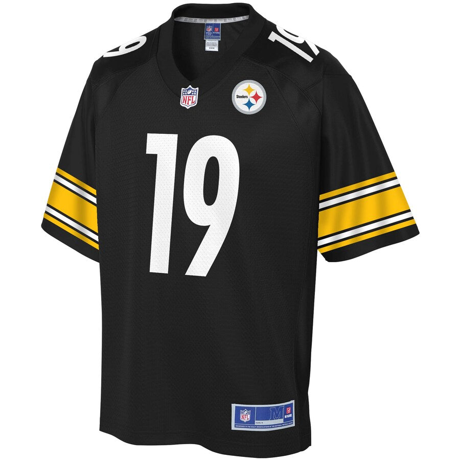 Pittsburgh Steelers Juju Smith Schuster Logo NFL jersey front view