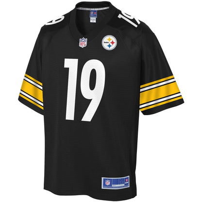 Pittsburgh Steelers Juju Smith Schuster Logo NFL jersey front view