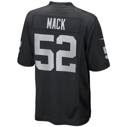 Las Vegas Raiders S Khalil Mack NFL jersey front view