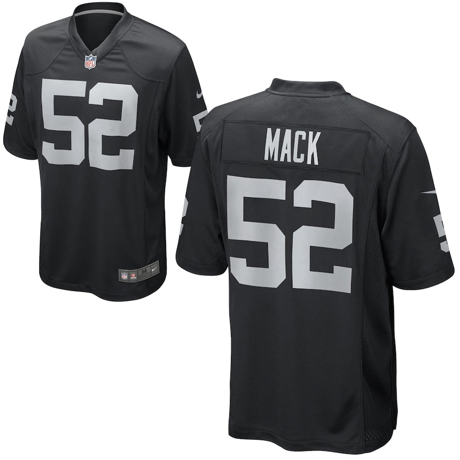 Las Vegas Raiders S Khalil Mack NFL jersey front view