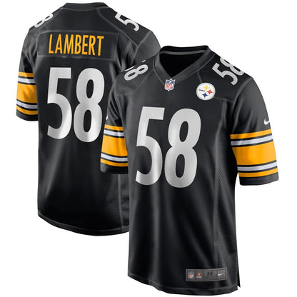 Pittsburgh Steelers Jack Lambert NFL jersey front view