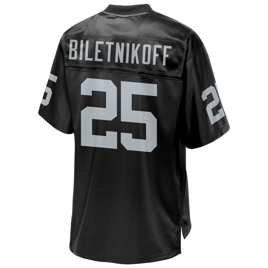 Las Vegas Raiders Fred Biletnikoff NFL jersey front view
