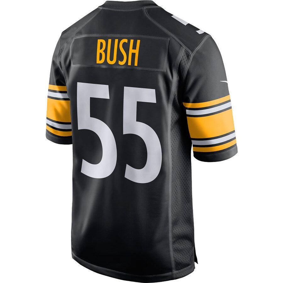 Pittsburgh Steelers Devin Bush NFL jersey front view