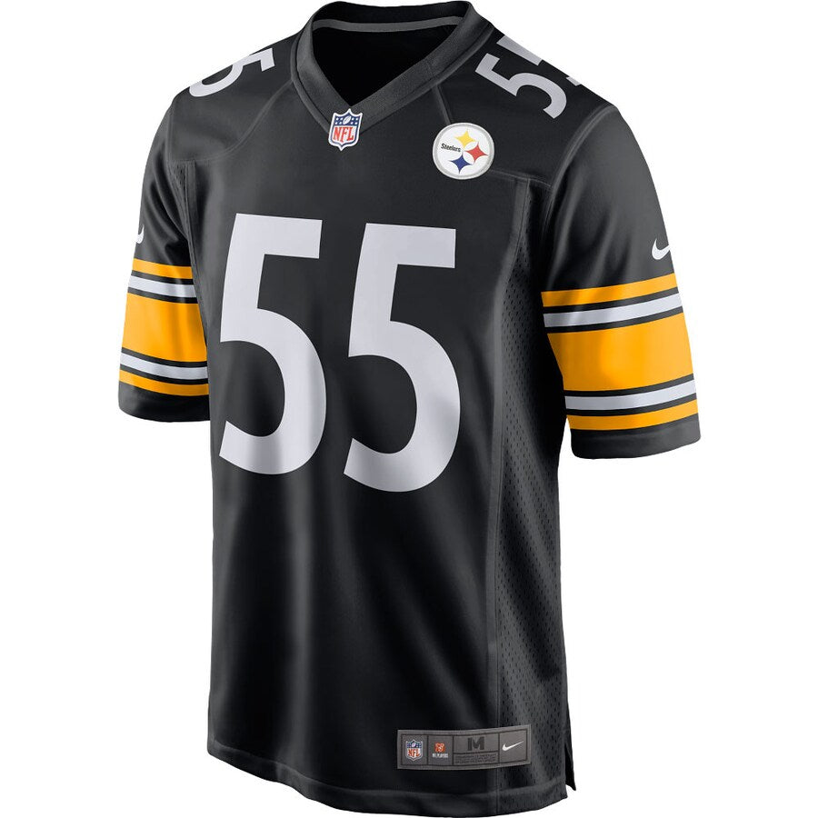 Pittsburgh Steelers Devin Bush NFL jersey front view