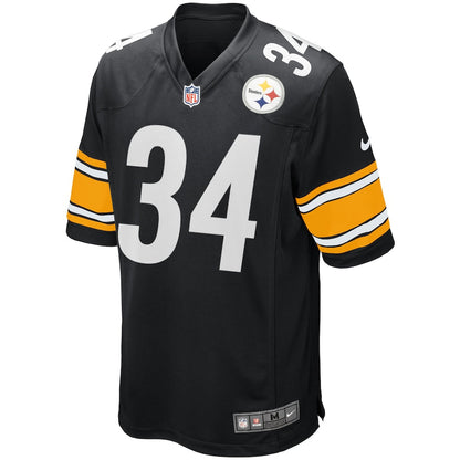 PIT TE Black Game Jersey rtj football 5894