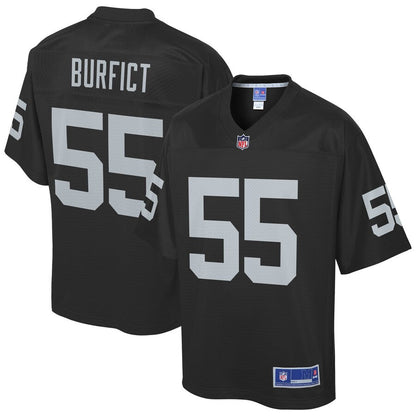 LV VB  Pro Line Black Team Jersey rtj football 5805