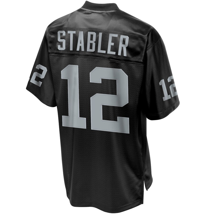Las Vegas Raiders Ken Stabler NFL jersey front view