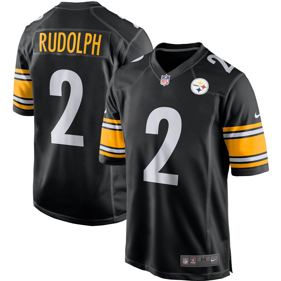 Pittsburgh Steelers Mason Rudolph NFL jersey front view