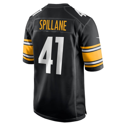 PIT RS Black Game Jersey rtj football 5926