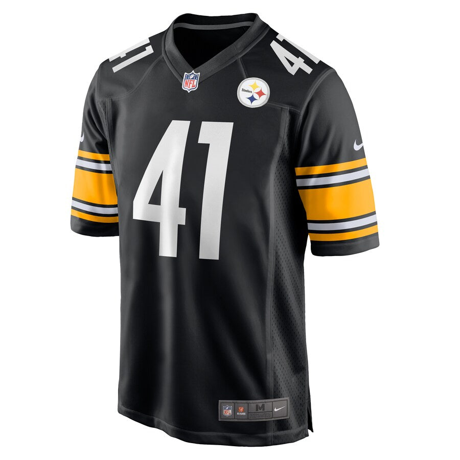 PIT RS Black Game Jersey rtj football 5926