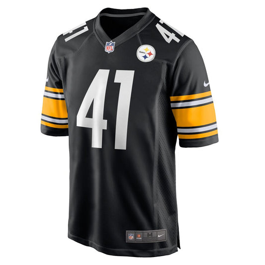 PIT RS Black Game Jersey rtj football 5926