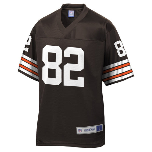 CLE ON  Pro Line Brown Team Jersey rtj football 6094