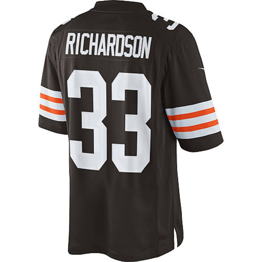CLE HT Richardson Brown Limited Jersey rtj football 6119