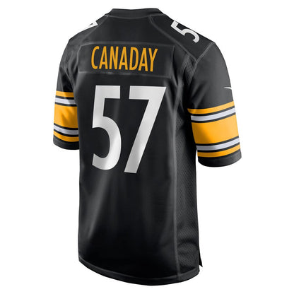 Pittsburgh Steelers Kameron Canaday NFL jersey front view