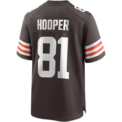 Cleveland Browns Austin Hooper NFL jersey front view