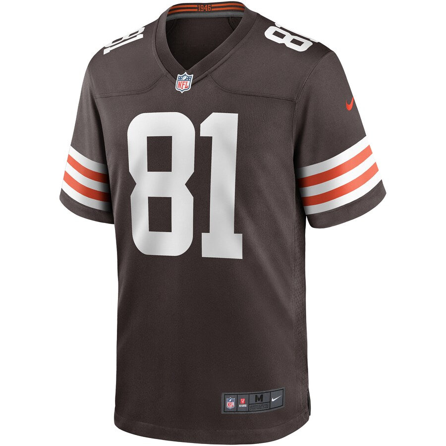 Cleveland Browns Austin Hooper NFL jersey front view