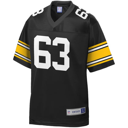 Pittsburgh Steelers Dermontti Dawson NFL jersey front view