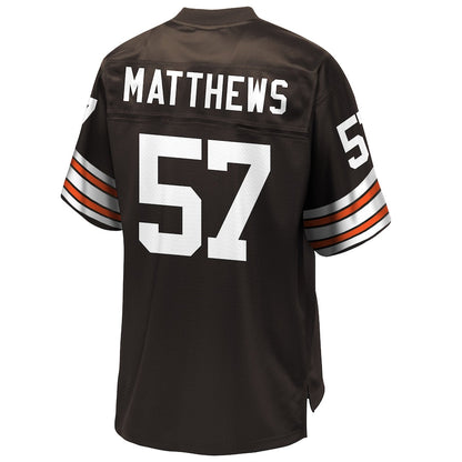 Cleveland Browns Clay Matthews NFL jersey front view