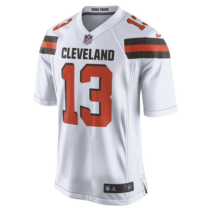 CLE OB White Game Jersey rtj football 6022