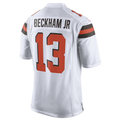 CLE OB White Game Jersey rtj football 6022