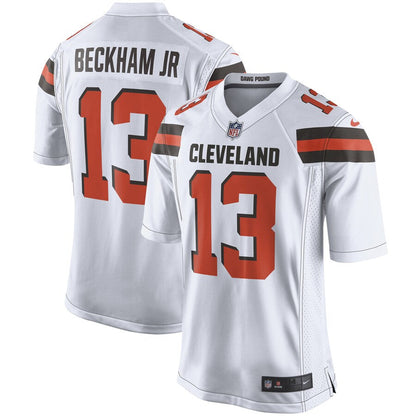 CLE OB White Game Jersey rtj football 6022