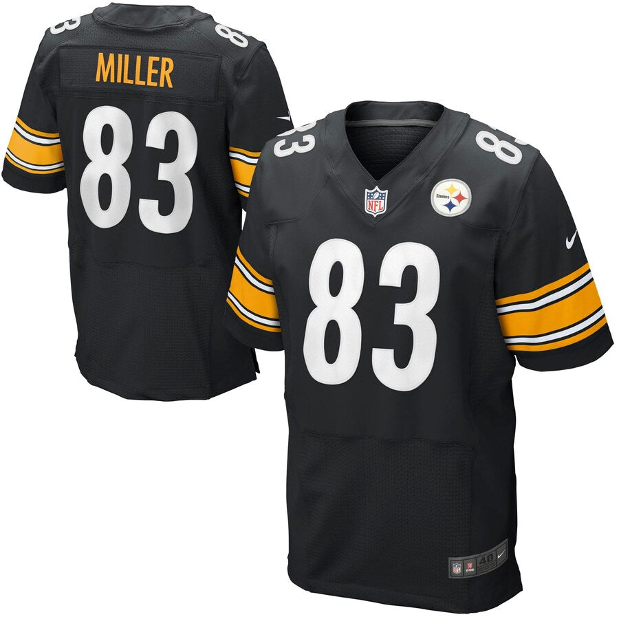Pittsburgh Steelers S Heath Miller NFL jersey front view