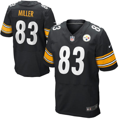 Pittsburgh Steelers S Heath Miller NFL jersey front view